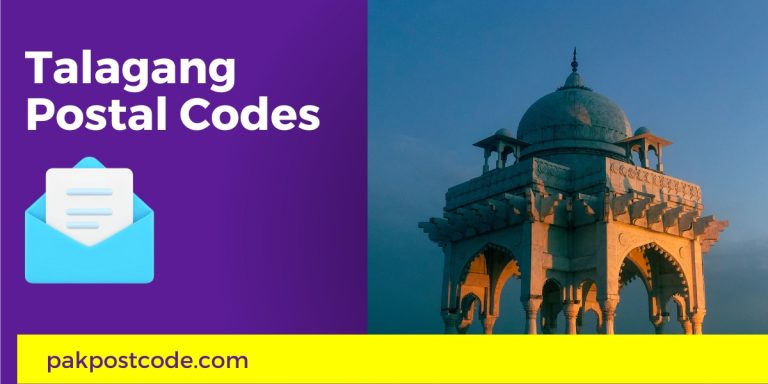 Talagang Postal Codes | Post Codes | Zip Codes